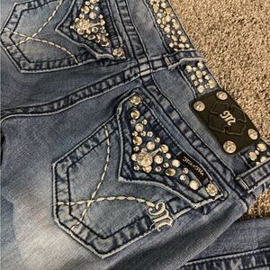 Miss Me Y2K Studded Blue Women's Jeans